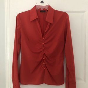 NY & Company Size 6 Silk Blouse